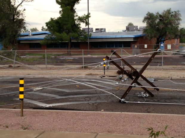 Images from the storm Friday, July 26, 2013